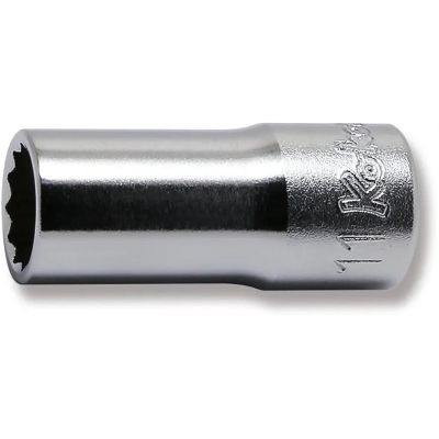KKN3305X-11 image(0) - Ko-ken USA 3305X-11 3/8 Square Drive Socket 11 mm 12 Point Length 40 mm