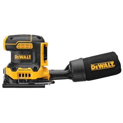 DWTDCW200B image(0) - DeWalt 20V MAX* XR Brushless Cordless 1/4 Sheet Variable Speed Sander (Tool Only)