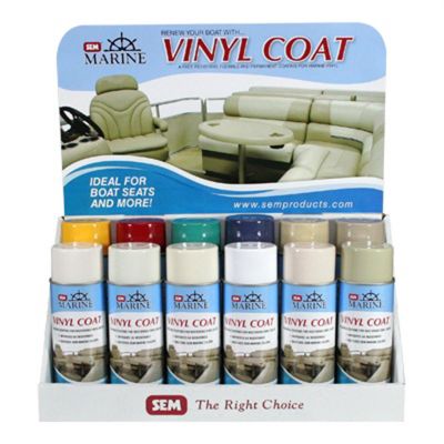 SEMM25889 image(0) - SEM Paints Marine Vinyl Coat 12 Can Assortment