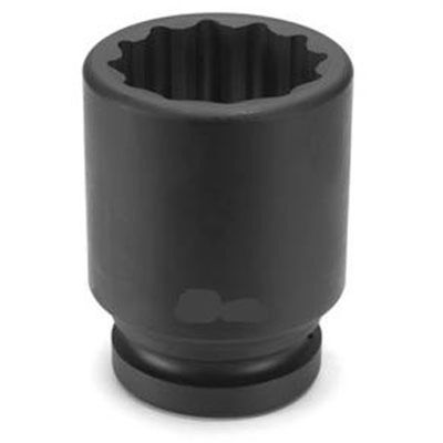 GRE4142MD image(0) - Grey Pneumatic 1" Drive x 42mm Deep - 12 Point Socket