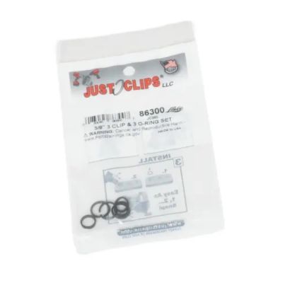 LIS86300 image(0) - Lisle JC380 3/8-inch 3 Clips & 3 O-Rings Set