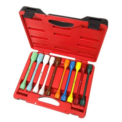 INT40200 image(0) - American Forge & Foundry Torque Limiting Socket Set - 1/2" Drive - 10 Pc. Metric/SAE - 17mm(55 Ft/Lbs), 17mm(80 Ft/Lbs), 19mm-3/4"(65 Ft/Lbs), 19mm-3/4"(80 Ft/Lbs), 21mm (80 Ft/Lbs), 13/16"(100 Ft/Lbs), 19mm-3/4"(100 Ft/Lbs), 22mm-7/8"