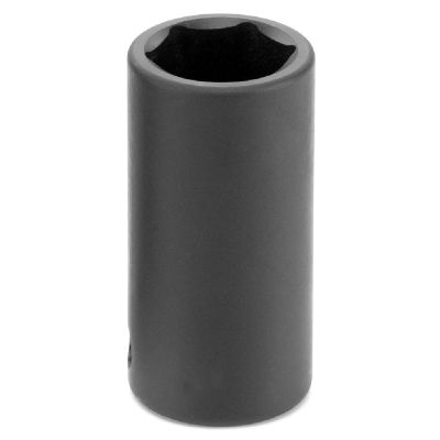 GRE1010MSD image(1) - Grey Pneumatic 3/8" Drive x 10mm Semi-Deep Socket