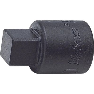 KKN3110A-3-8 image(0) - Ko-ken USA 3110A-3/8 3/8 Square Drive Bit Socket 3/8 Square Length 28 mm For Drain Plug