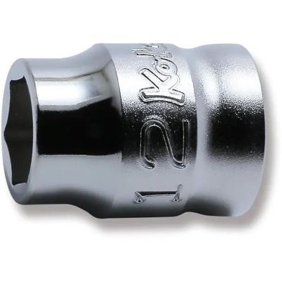 KKN4400MZ-12 image(0) - Ko-ken USA 4400MZ-12 1/2 Square Drive Socket 12 mm 6 Point Length 27 mm Z-series