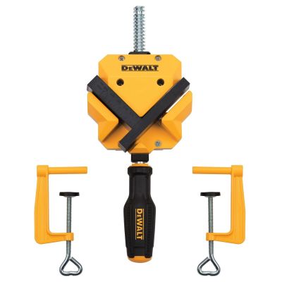 DWTDWHT83853 image(0) - DEWALT 90Degree Angle Clamp W/Table Clamps 2