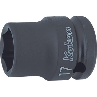 KKN14401A-11-16 image(0) - Ko-ken USA 14401A-11/16 1/2 Sq. Dr. Socket 11/16 6 point Length 38mm Thin walled