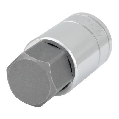 WLMW32992 image(0) - Wilmar Corp. / Performance Tool 1/2" Drive 22mm Hex Bit Socket