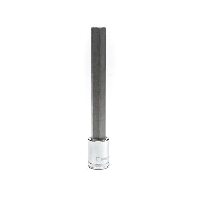 KDT82584 image(0) - GearWrench 1/2 Inch Drive Long Length Hex Bit Metric Socket 17mm