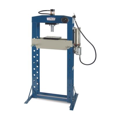 BLI1004808 image(0) - Baileigh HSP-20A - 20 Ton Air/Hand Operated H-Frame Press, 7-1/2" Stoke, CE Approved