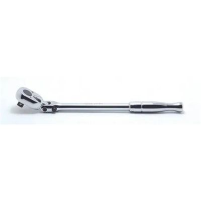 KKN3774P-SR image(0) - Ko-ken USA 3774P-SR 3/8 Square Drive Ratchet Handle 24 teeth Flexible Head Length 310 mm Polished Handle