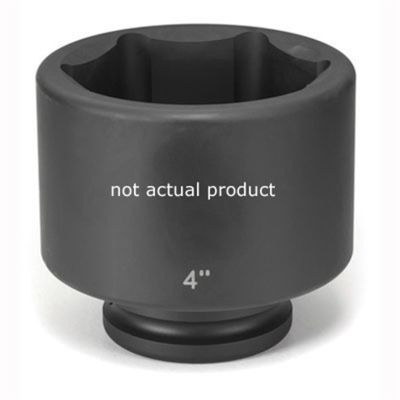 GRE6116R image(0) - Grey Pneumatic 1-1/2" Drive x 3-5/8" Standard  Socket