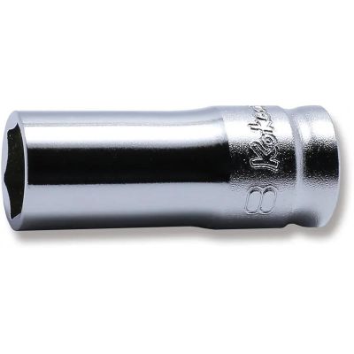 KKN2300XZ-8 image(0) - Ko-ken USA 2300XZ-8 1/4 Square Drive Socket 8 mm 6 Point Length 30 mm Z-series