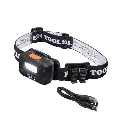 KLE56049 image(0) - Klein Tools Rechargeable Light Array LED Headlamp with Adjustable Strap