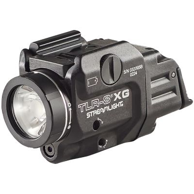 STL69434 image(0) - Streamlight TLR-8 X G - Includes High and Low Switches, (1) CR123A Lithium Battery, Multi-Tool, and Key Kit - Box - Black