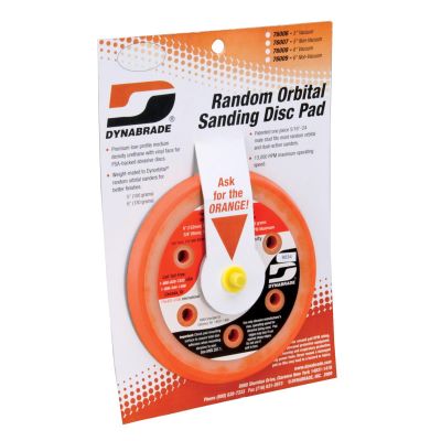 DYB76012 image(0) - Dynabrade 6" Vacuum Orbital Sanding Pad Hook (carded)