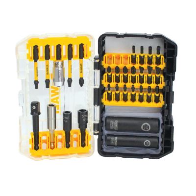 DWTDWA2T30C image(0) - DEWALT Flextorq Impact Ready Screwdriving Bit Sets With Toughcase+ System