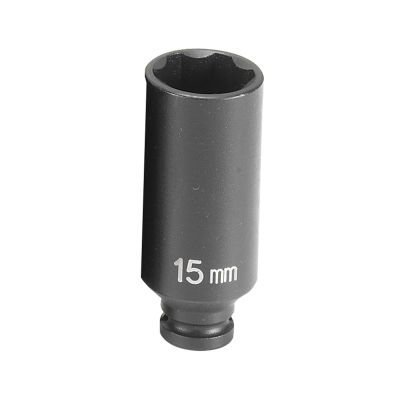GRE915MDS image(0) - Grey Pneumatic 1/4" Surface Drive x 15mm Deep  Socket
