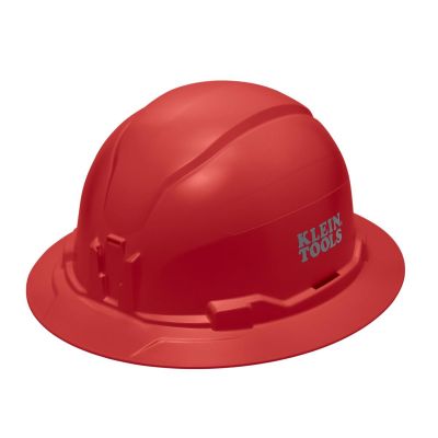 KLE60920 image(0) - Klein Tools Hard Hat, Non-Vented, Full Brim Style, Red