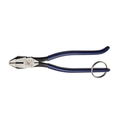 KLED2017CSTT image(0) - Klein Tools Ironworker's Pliers with Tether Ring