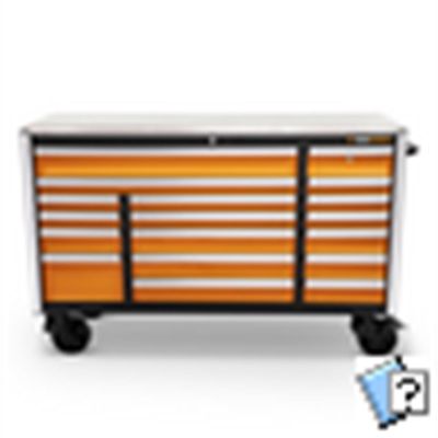 KDT83249 image(0) - GEARWRENCH 72 Inch 18 Drawer Rolling Tool Cabinet with Stainless Steel Worktop and Chrome Drawer Pull