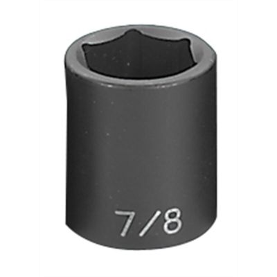 GRE2028R image(0) - Grey Pneumatic 1/2" Drive x 7/8" Standard Socket