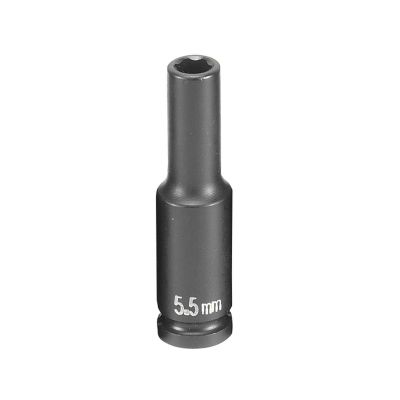 GRE955MDS image(0) - Grey Pneumatic 1/4" Surface Drive x 5.5mm Deep  Socket