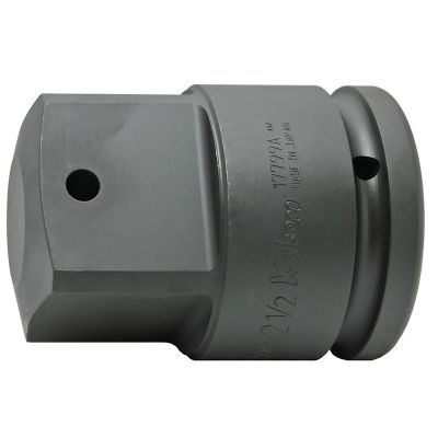 KKN17799A image(0) - Ko-ken USA 17799A 1.1/2 Sq. Dr. Adaptor 2.1/2 Square Length 115mm Hole type