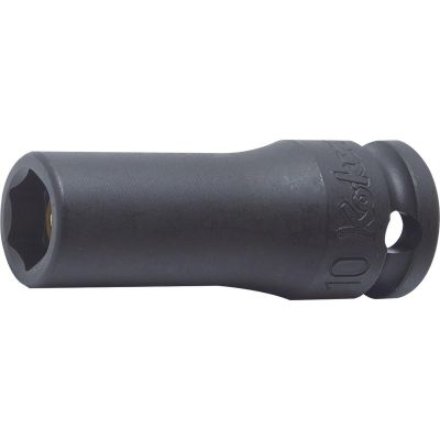 KKN13300XG-15 image(0) - Ko-ken USA 13300XG-15 3/8 Sq. Dr. Socket 15mm 6 point Length 50mm Slide Magnet