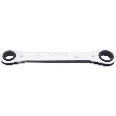 KASRB-1214DH image(0) - Lang Tools (Kastar) RB-1214DH - 3/8" X 7/16" 12 Pt. Flat Ratchet Box Wrench