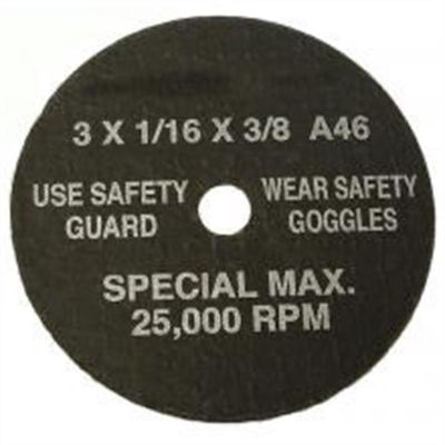 SGT94890 image(0) - SG Tool Aid Cut-Off Wheels 3" x 1/16" x 3/8" Hole-100 Per Box
