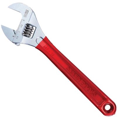 KLED50712 image(0) - Klein Tools Adjustable Wrench Extra Capacity, 12-Inch