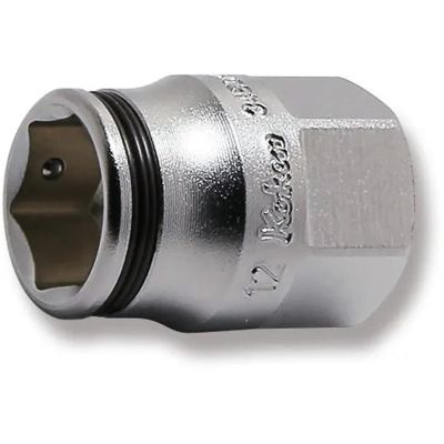KKN3450MH-12 image(0) - Ko-ken USA 3450MH-12 3/8 Square Drive Socket 12 mm Nut Grip Length 26 mm Outer Hex 17 mm