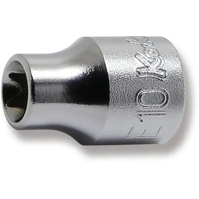 KKN3425-E10 image(0) - Ko-ken USA 3425-E10 3/8 Square Drive TORX E10 Socket - Length 26 mm