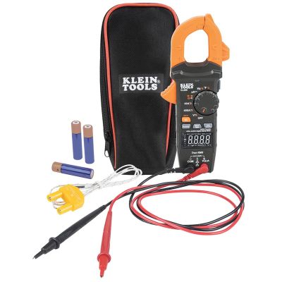 KLECL390 image(0) - Klein Tools AC/DC Digital Clamp Meter, TRMS Auto-Ranging 400 Amp