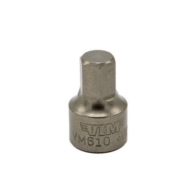 VIMVM610 image(0) - VIM Tools 10 mm Stubbie One Piece Impact Driver, S2 Steel, 1 .1 OAL (28 mm)