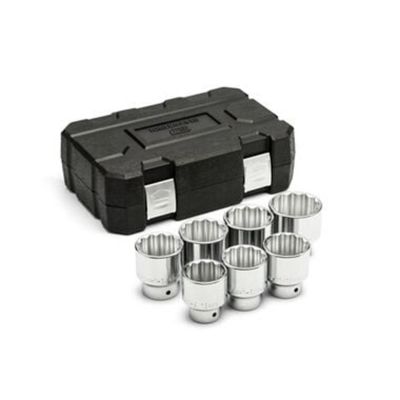 KDT80843 image(0) - GEARWRENCH 7 Piece 3/4 Inch Drive 12 Point SAE Standard Length Socket Set