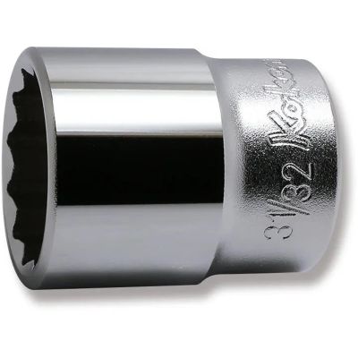 KKN4405A-31-32 image(0) - Ko-ken USA 4405A-31/32 1/2 Square Drive Socket 31/32 12 Point Length 42 mm
