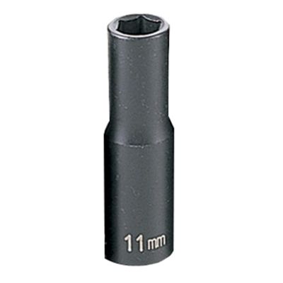 GRE1011MD image(0) - Grey Pneumatic 3/8" Drive x 11mm Deep Socket