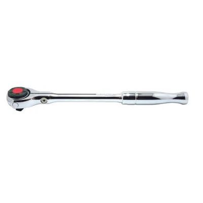 KKN3776P image(0) - Ko-ken USA 3776P 3/8 Square Drive Ratchet Handle 45 teeth Swivel Head Length 280 mm Polished Handle