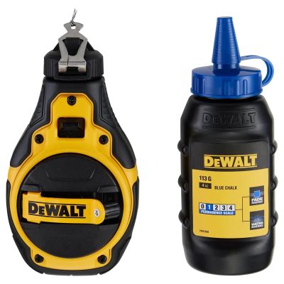 DWTDWHT48333BC image(0) - DEWALT Bi-Material Chalk Reel Kit (Blue)