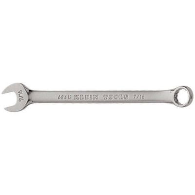 KLE68413 image(0) - Klein Tools 7/16-Inch Combination Wrench, 12-Point