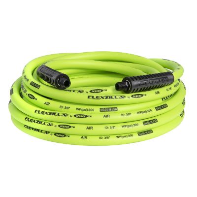 LEGHFZ3835YW2 image(0) - Legacy Manufacturing Flexzilla Air Hose, 3/8" x 35', 1/4" MNPT Fittings