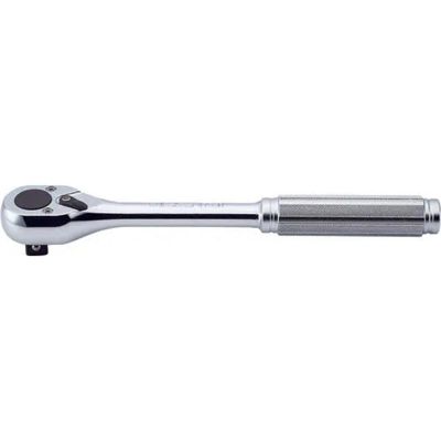 KKN4753NB image(0) - Ko-ken USA 4753NB 1/2 Square Drive Ratchet Handle 24 teeth Length 250 mm Push Button Metal Handle