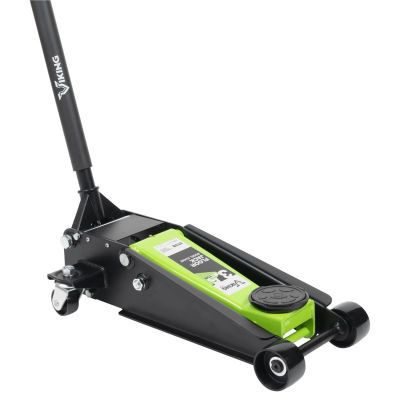 INT53350E image(0) - Viking by American Forge & Foundry Floor Jack - 3.5 Ton Capacity - Lightning Lift - Short Chassis - 2 pc Handle - 4.5" Min H to 18.3" Max H