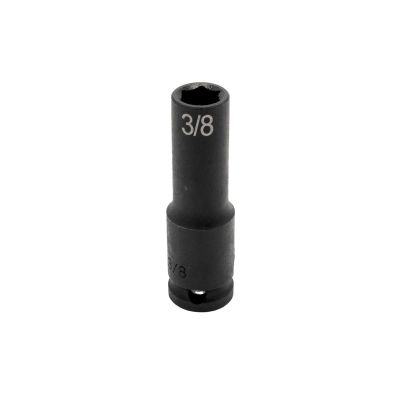 VIMIMP638D image(0) - VIM TOOLS 3/8 Inch X 3/8 Inch Drive SAE Cr-Mo Impact Socket - Deep