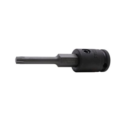 KKN13134T-92-T55 image(0) - Ko-ken USA 13134T.92-T55 3/8 Sq. Dr. TORX T55 Bit Socket - Length 92mm