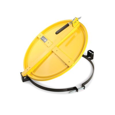 NPGDRM659-YW image(0) - New Pig Latching Drum Lid for 55 Gallon Drum - Yellow