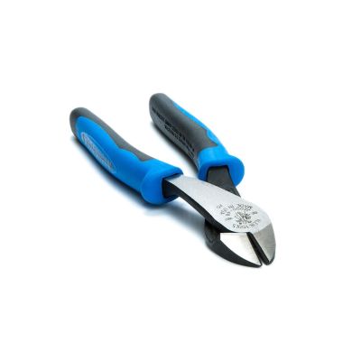KLEJ2000-48 image(0) - Klein Tools Diagonal Cutting Pliers, Heavy-Duty, Angled Head, 8-Inch