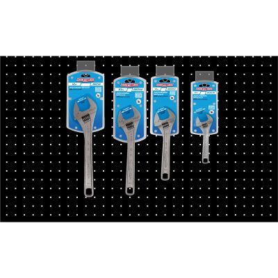 CHAPTD3 image(0) - Channellock PTD-3 Adjustable Wrench Display - 6 Inch to 12 Inch Chrome